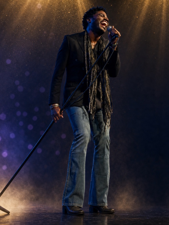 Alex Harris performing